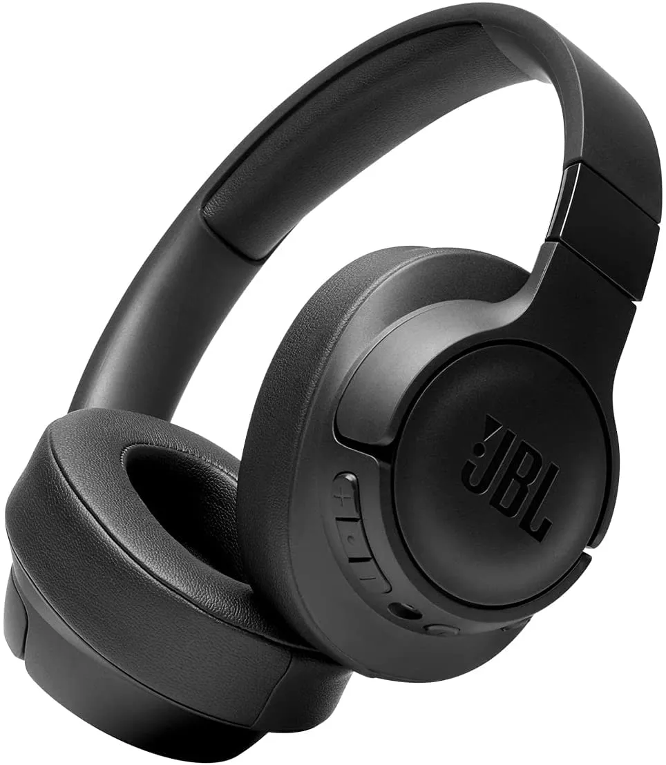 JBL Tune 760NC Wireless Over-Ear Headphones - Active Noise Cancellation, 35H Battery, Black