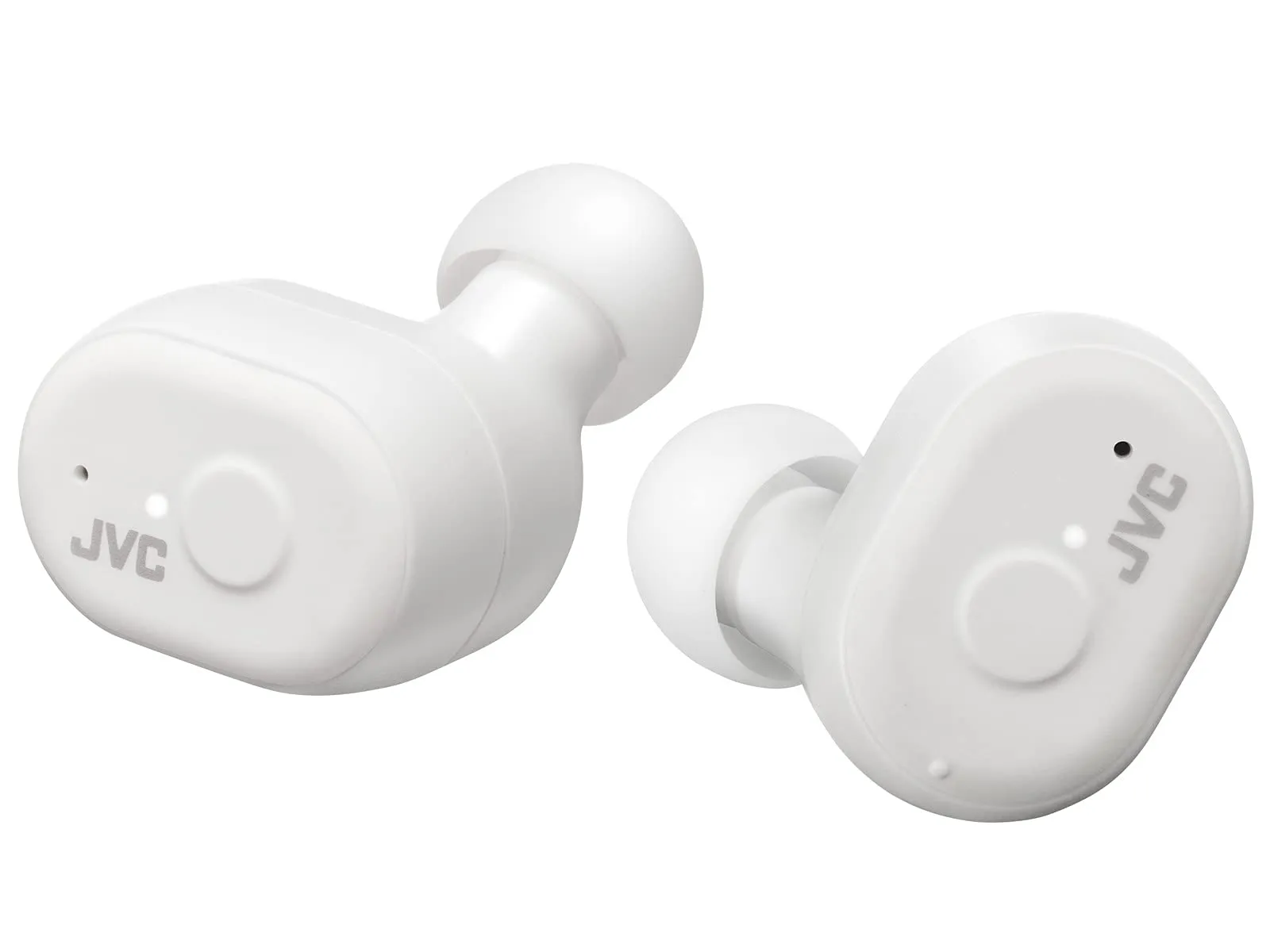 JVC Marshmallow True Wireless Earbuds, Bluetooth 5.1, 28H Battery Life, Waterproof IPX5, White