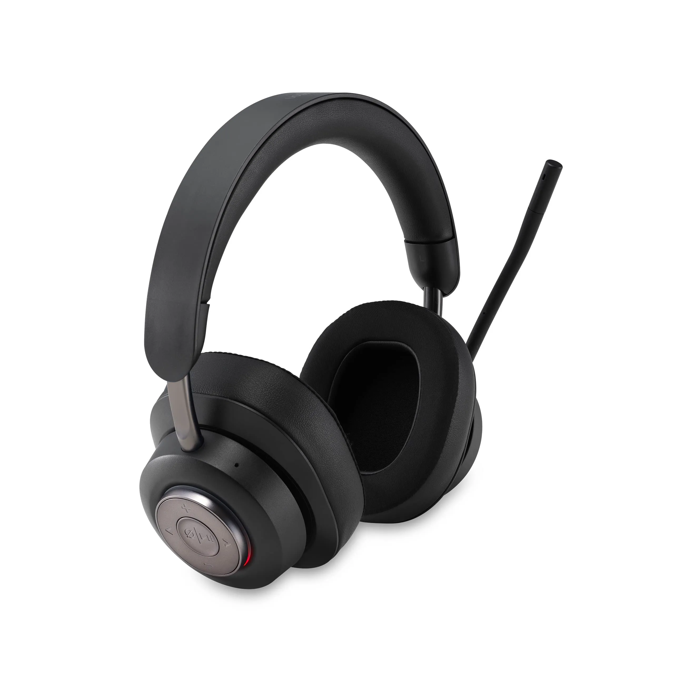 Kensington H3000 Bluetooth Over-Ear Headset - Black, AI Noise-Canceling, Ergonomic Design