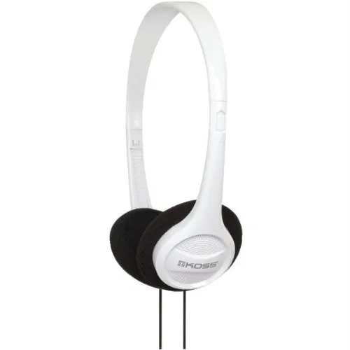 KOSS 184937 Lightweight On-Ear Headphones with Adjustable Headband and Deep Bass Response