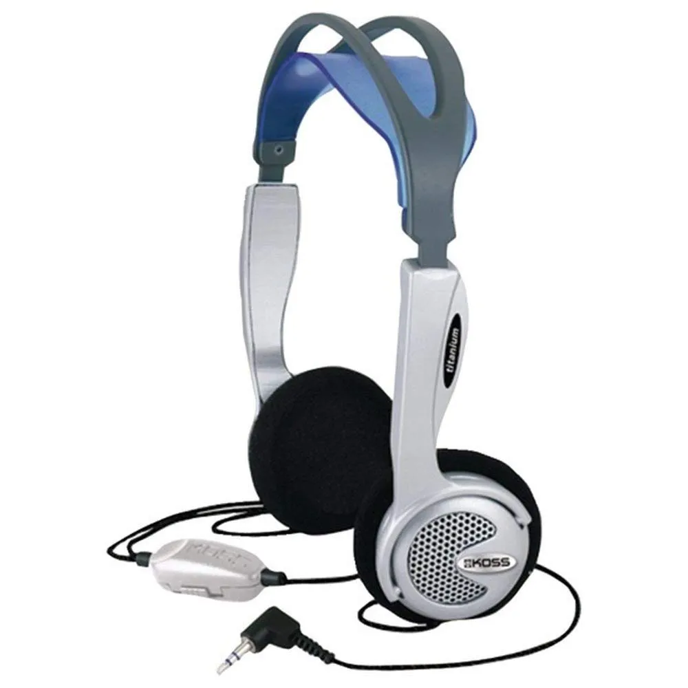 KOSS KTXPro1 Headphones with Adjustable Headband and In-line Volume Control