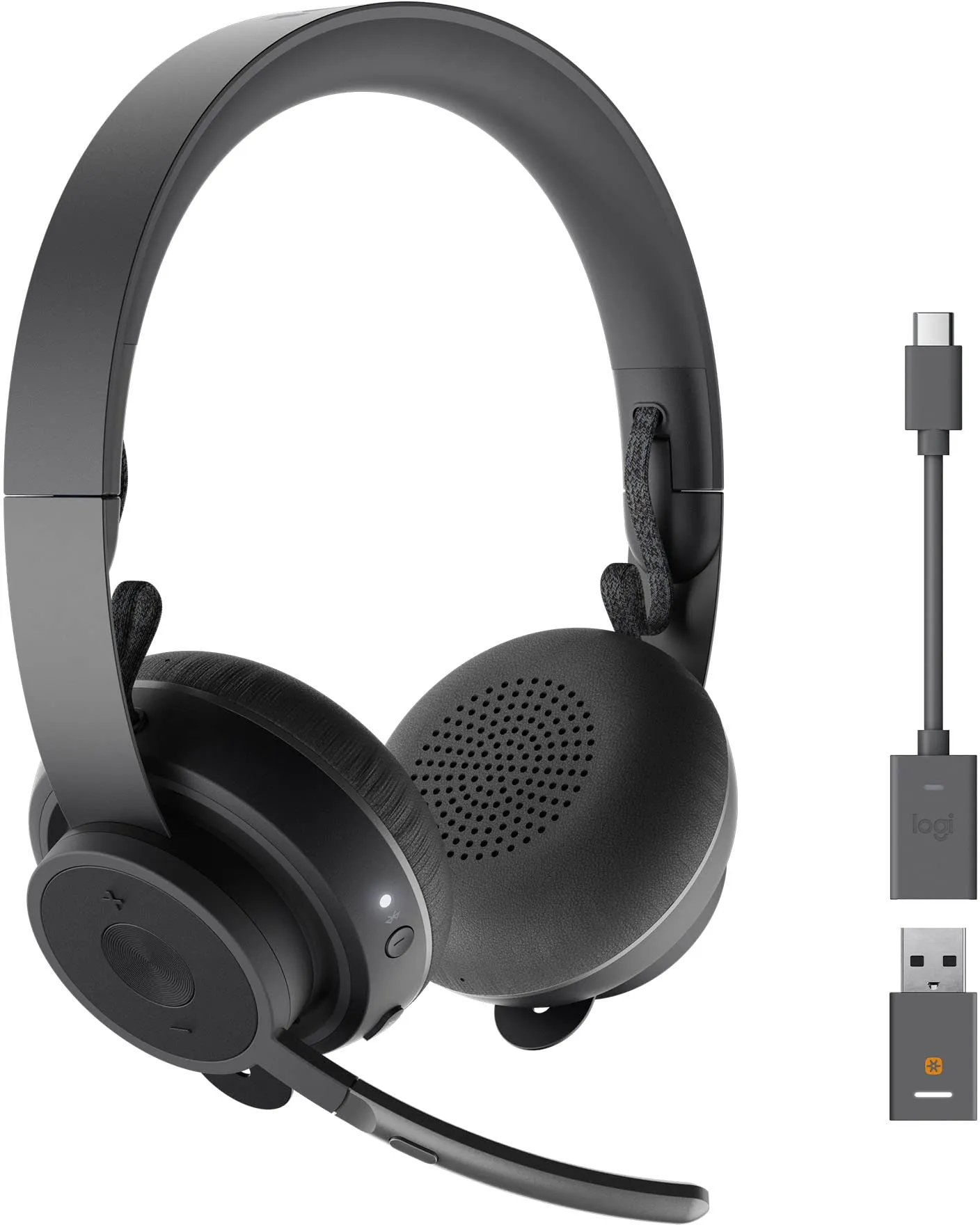 Logitech Zone 900 Wireless Bluetooth Noise Canceling Over-Ear Headset Graphite - Renewed