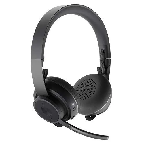 Logitech Zone Wireless Bluetooth Headset, Certified for Microsoft Teams, Active Noise Cancellation