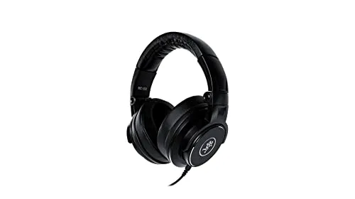 Mackie MC-150 Closed-Back Headphones – Professional Sound, Collapsible Design, Padded Comfort