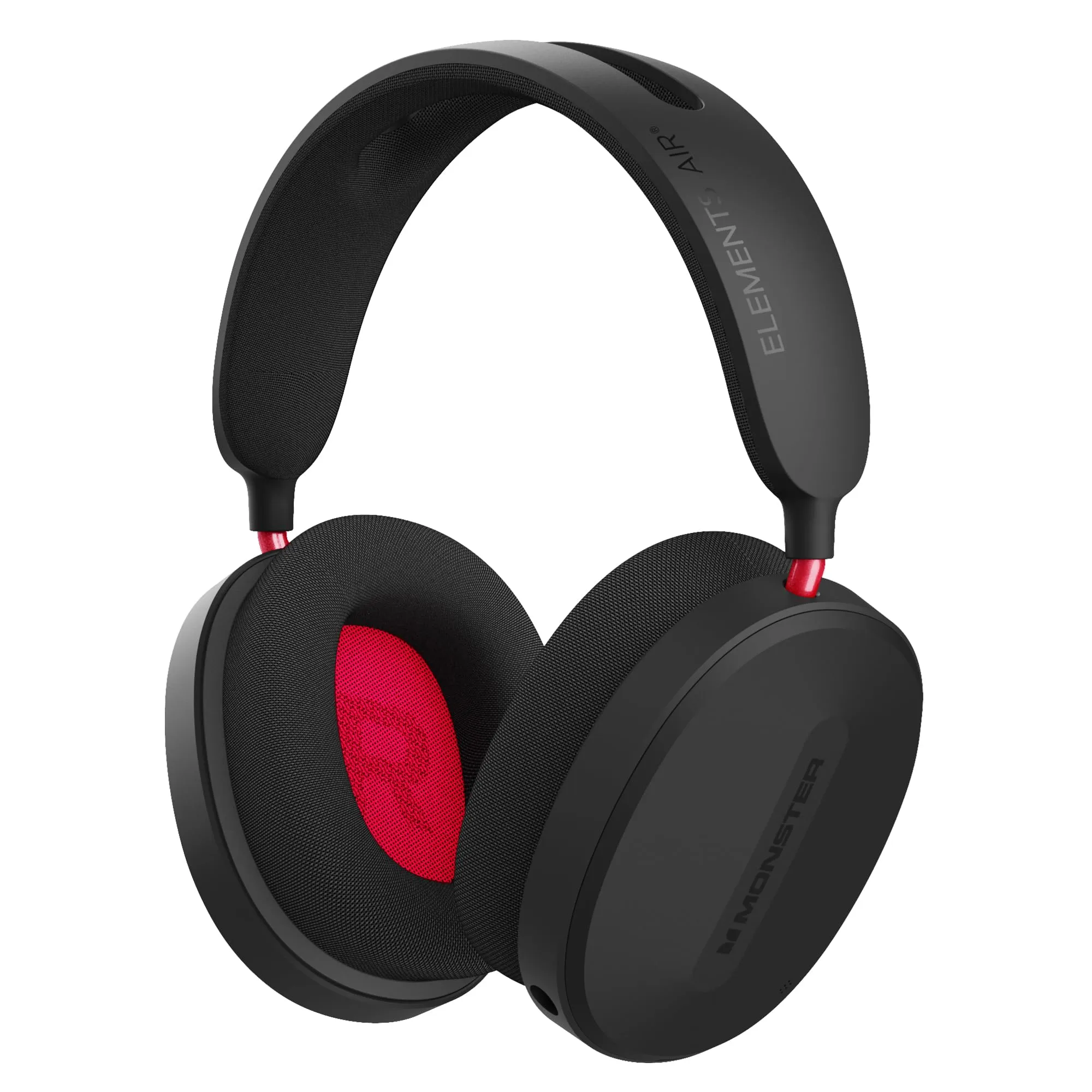 Monster Elements Air Wireless Bluetooth On-Ear Headphones - Ultra-Lightweight, 60-Hour Playtime