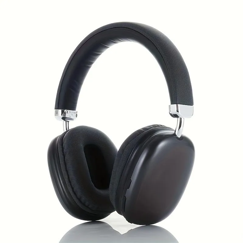 Noise Cancelling Wireless Headphones, Over-Ear Design, Built-in Microphone, Black, bt1632