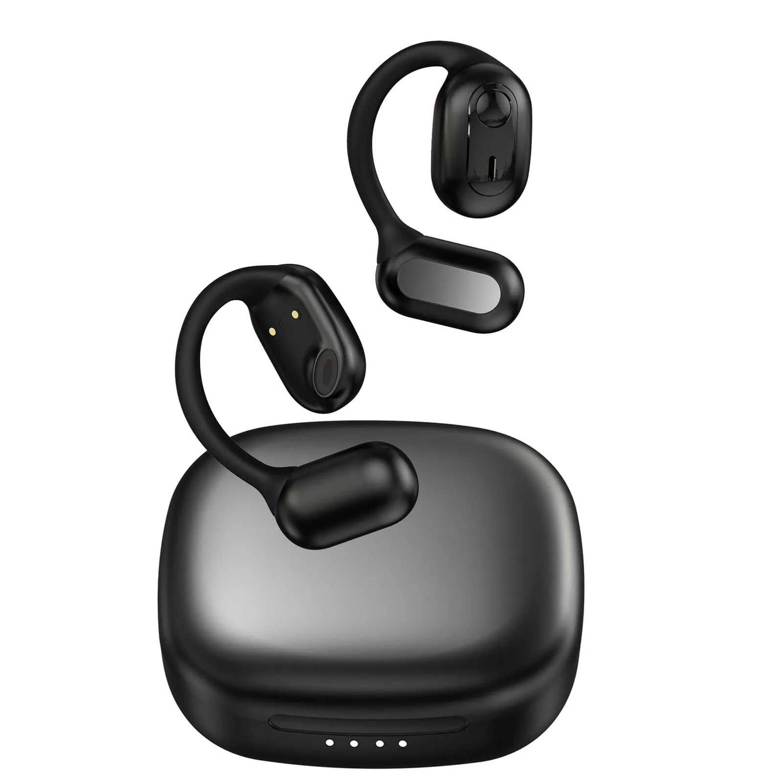 Open Ear Headphones Bluetooth 5.3 Wireless Earbuds with Earhooks, Fast Charging, Sweat Resistant