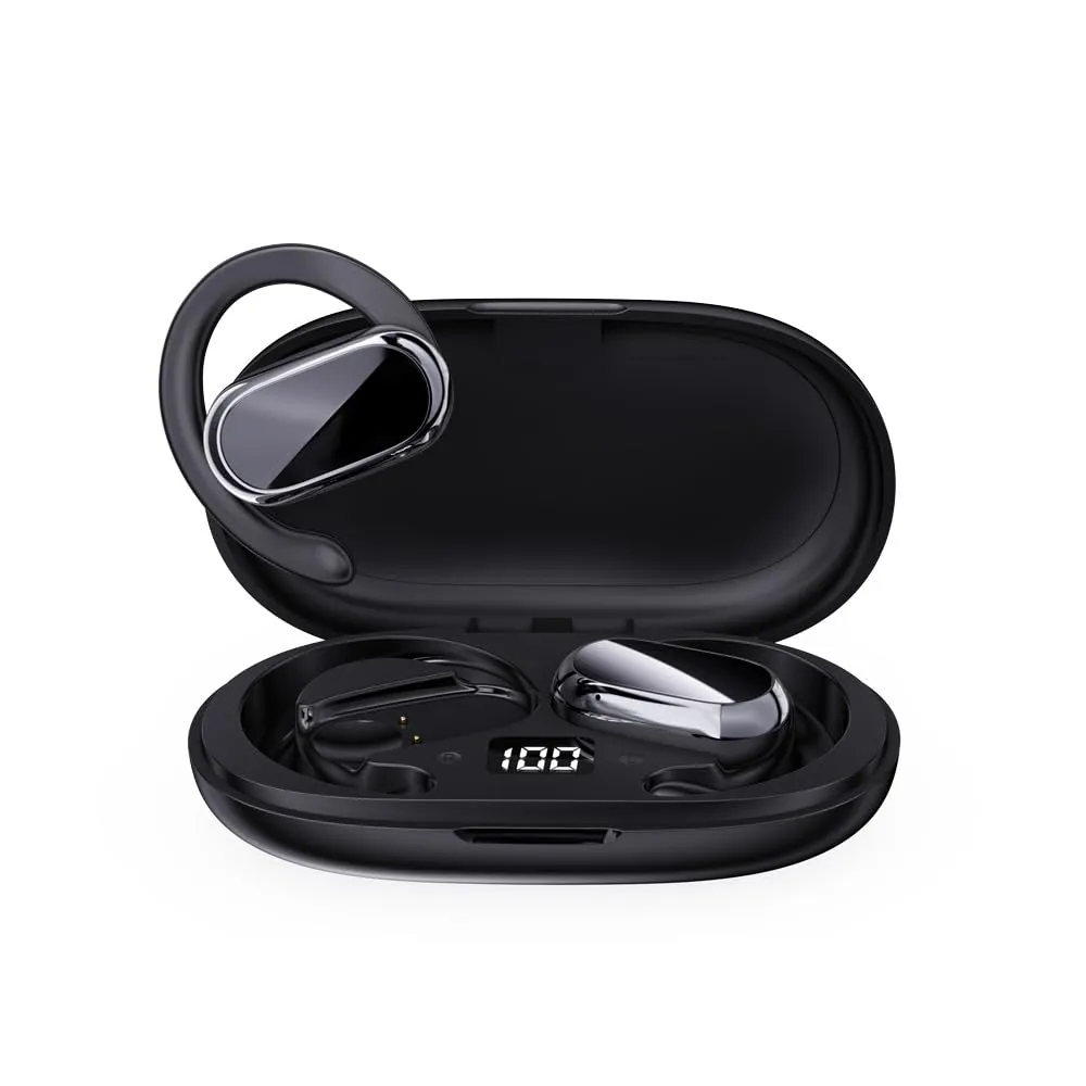 Open Ear Headphones with 360-Degree Sound, IPX7 Waterproof, 48H Battery, Lightweight Design