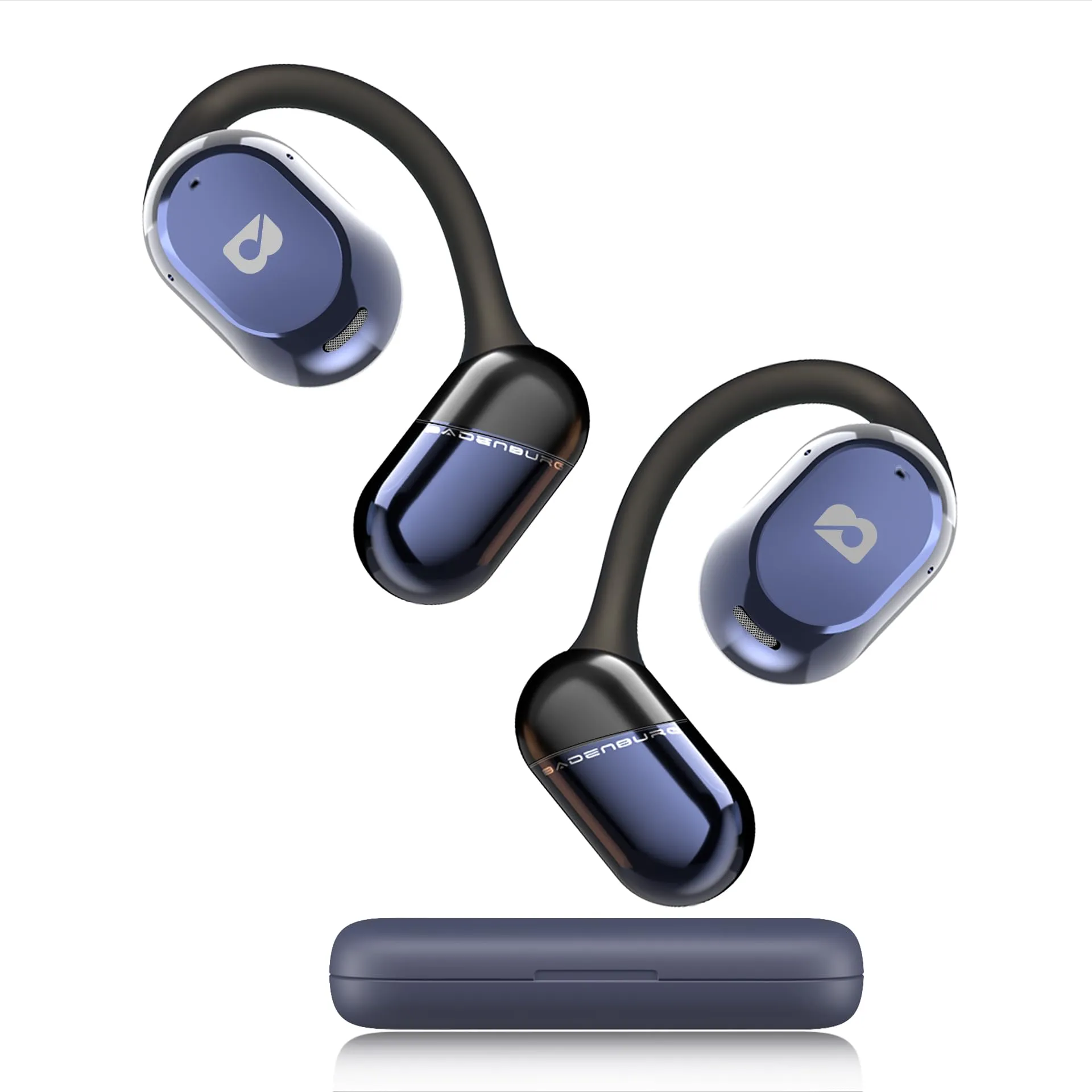 OPENBEAT 1 Wireless Bluetooth Headphones, IPX5 Waterproof, 50H Playtime, Comfort & Sound (Blue)