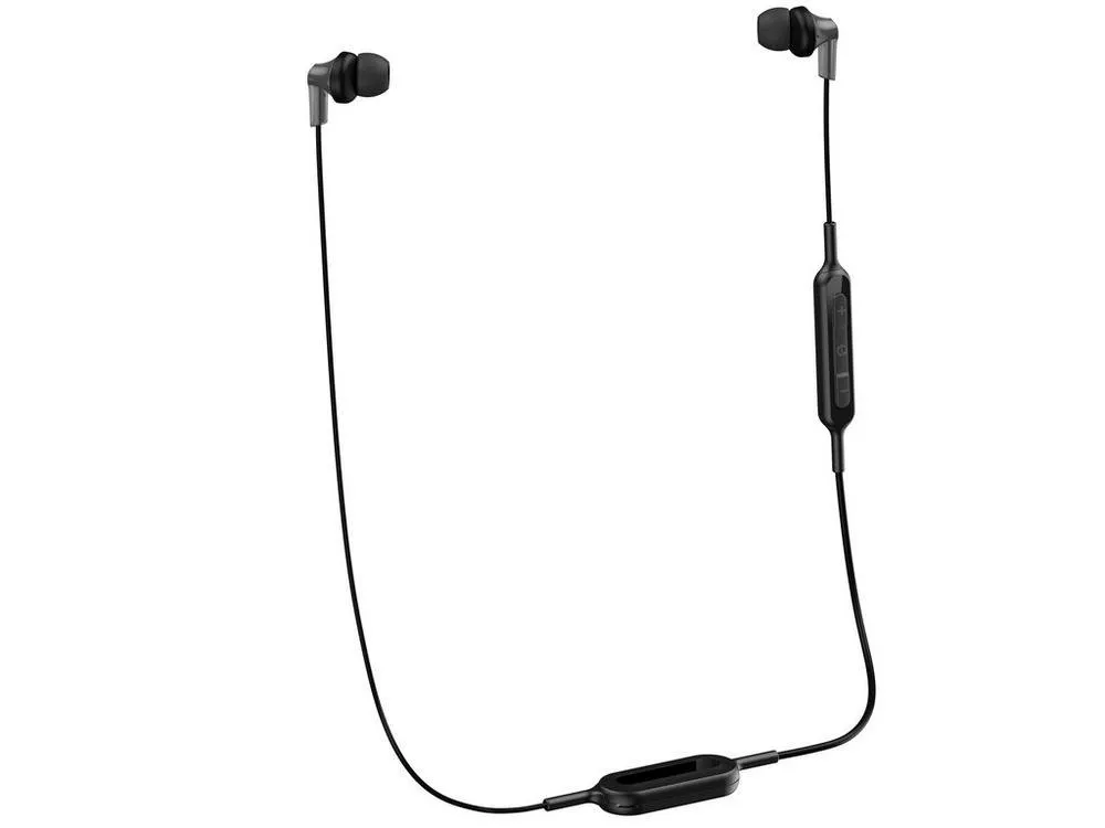 Panasonic Bluetooth Earbud Headphones RP-HJE120B-K, In-Ear, Microphone, Quick Charge, Black