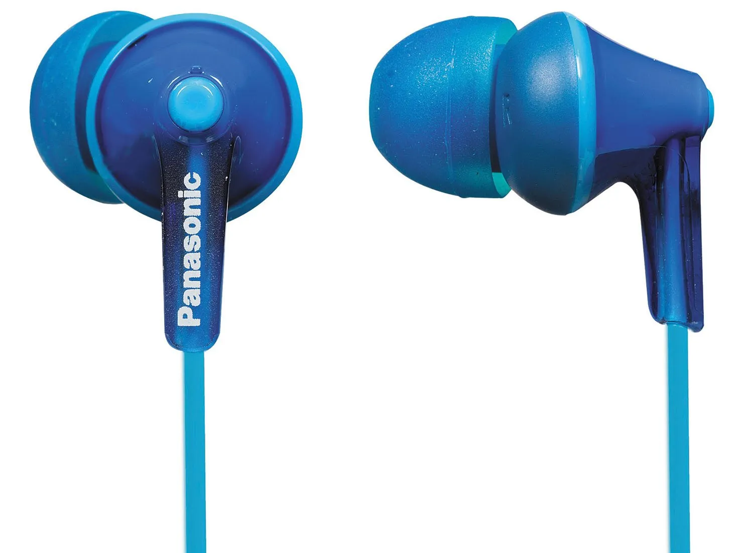 Panasonic RP-HJE125-A Wired Earphones - Ergofit Design, Blue, 10Hz - 24KHz Frequency Response