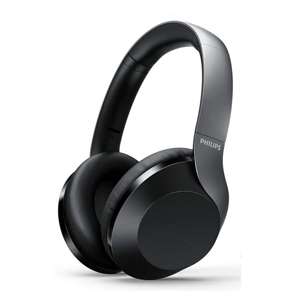 PHILIPS PH802 Wireless Bluetooth Over-Ear Headphones with Hi-Res Audio, 30H Playtime, Rapid Charge