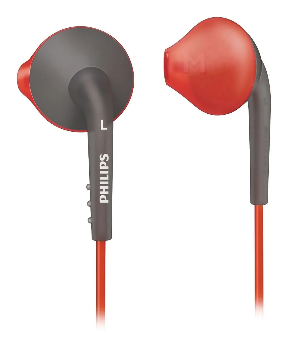 Philips SHQ1200/28 ActionFit Sports In-Ear Headphones - Sweat Resistant, Ultra-Lightweight, Secure Fit