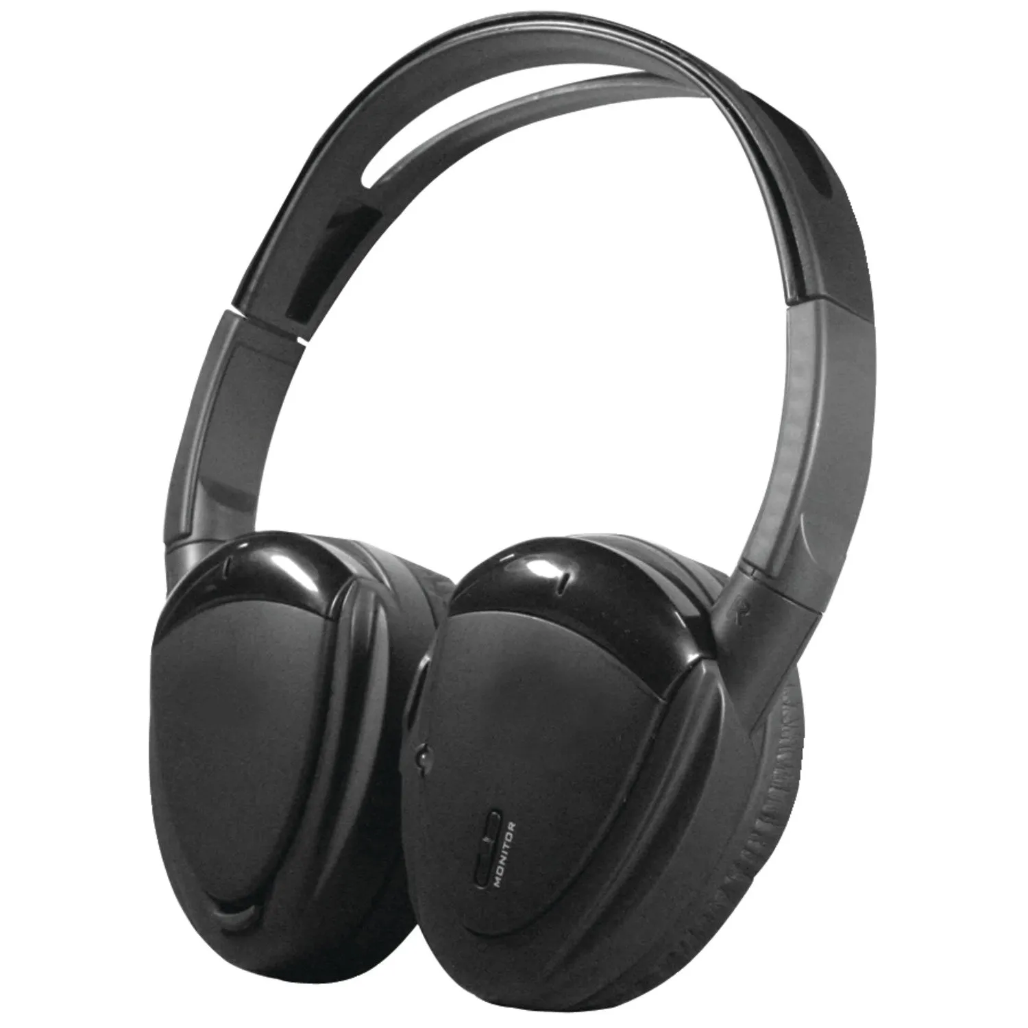 Power Acoustik HP900S Wireless Headphones with Swivel Ear Pads, 2-Channel, 900 MHz