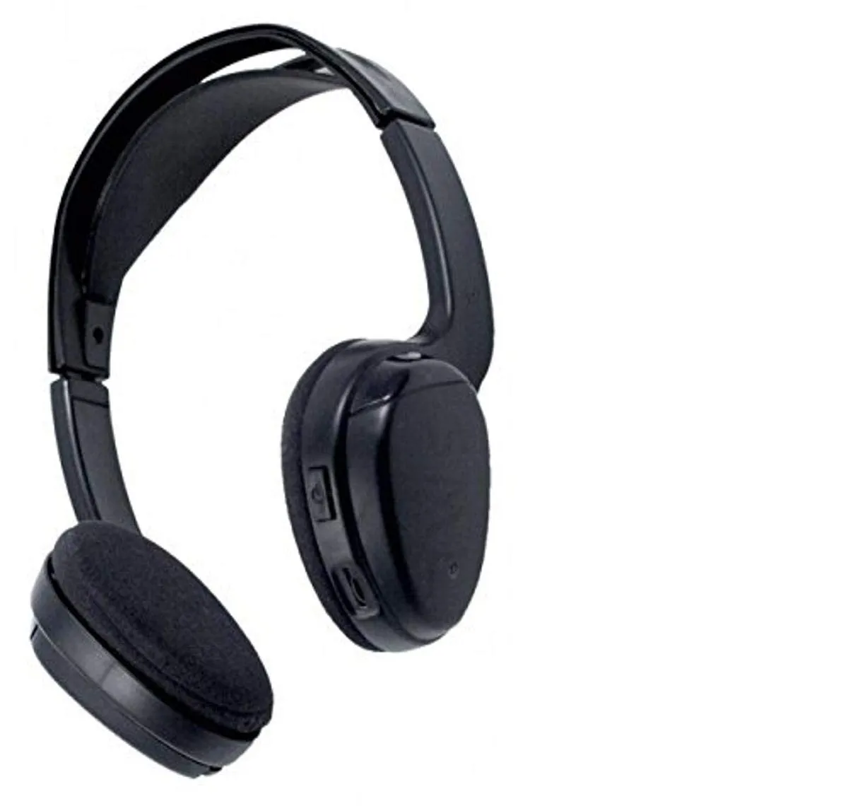 Power Acoustik WLHP-200 Black IR Headphone with Adjustable Straps and Wireless Infrared Tech