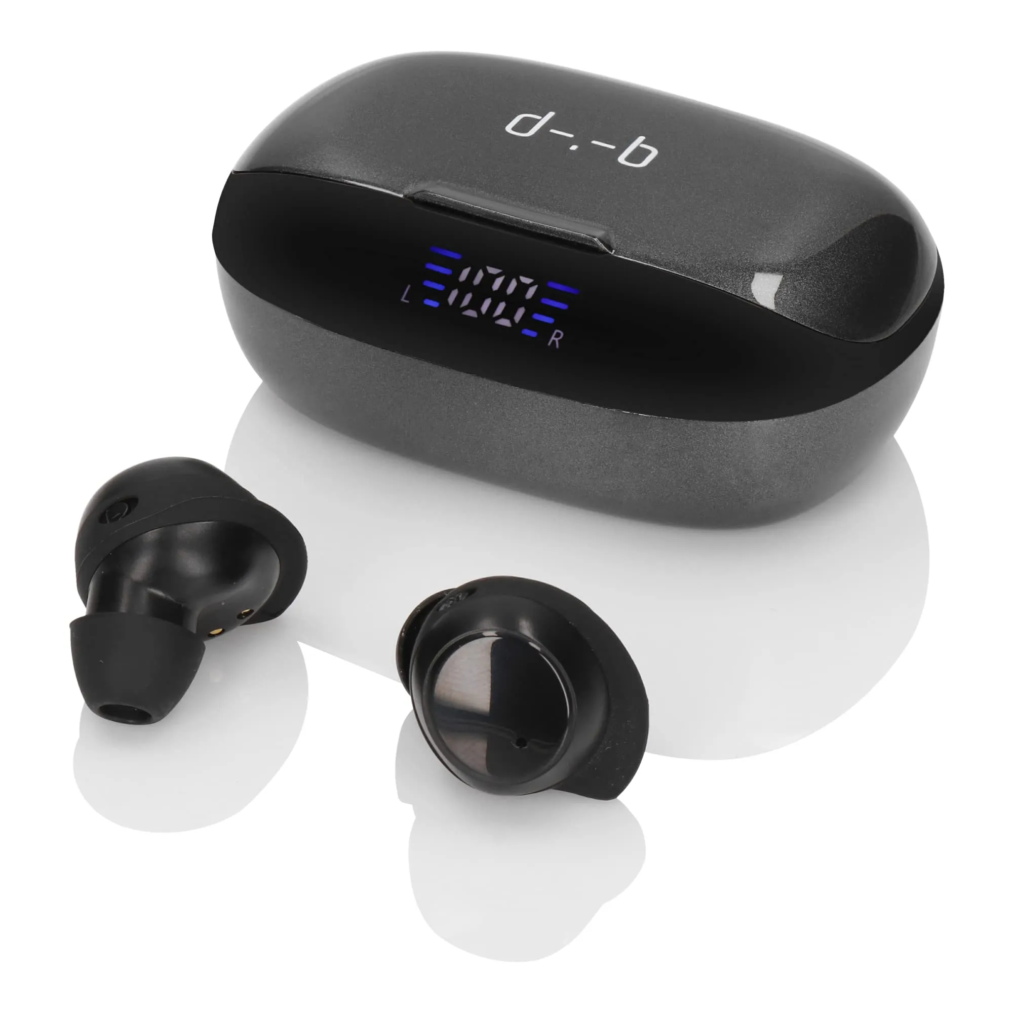 PROCESOR Earbud Headphones - Bluetooth 5.3, IPX-7 Waterproof, 5-Hour Battery, Noise Reduction