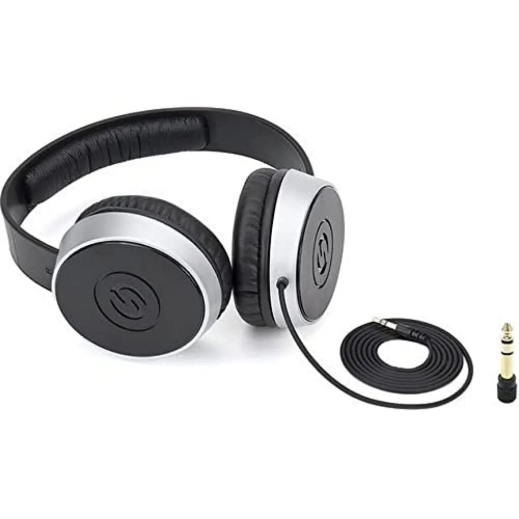 Samson SR550 Over-Ear Studio Headphones - Dynamic Audio, Closed-Back Design, 40mm Drivers