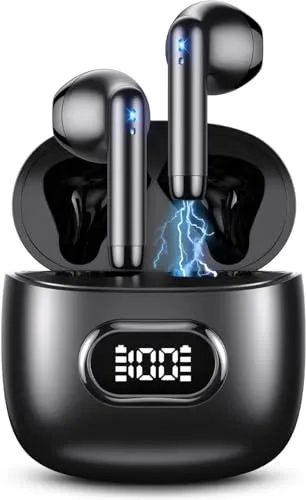 Samsung Galaxy S21+ Bluetooth 5.3 Earbuds with LED Display, 40H Playback, IPX7 Waterproof