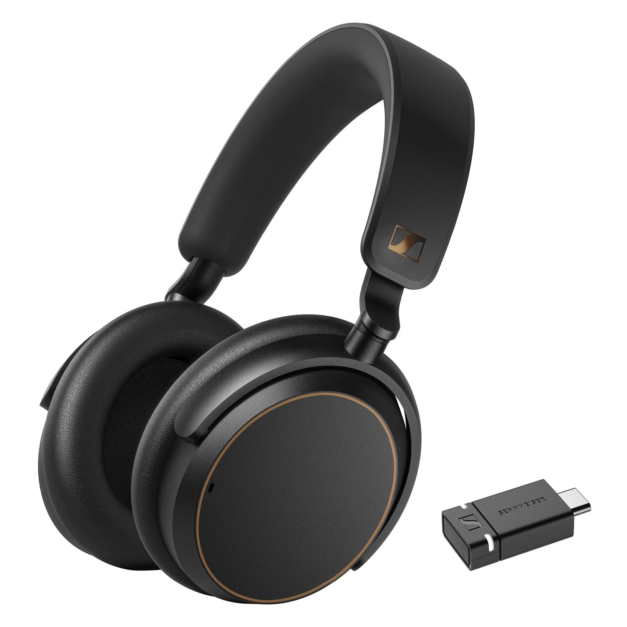 Sennheiser ACCENTUM Wireless Special Edition Headphones with BTD 600 Dongle - Black/Copper