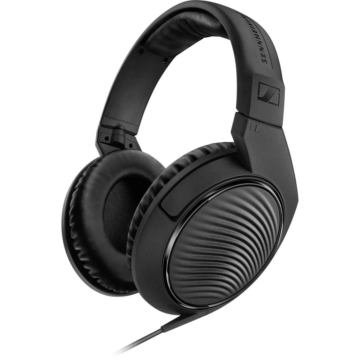 Sennheiser HD200 Pro Headphones - Closed, Around-Ear Design, Powerful Bass, Soft Cushions, Renewed