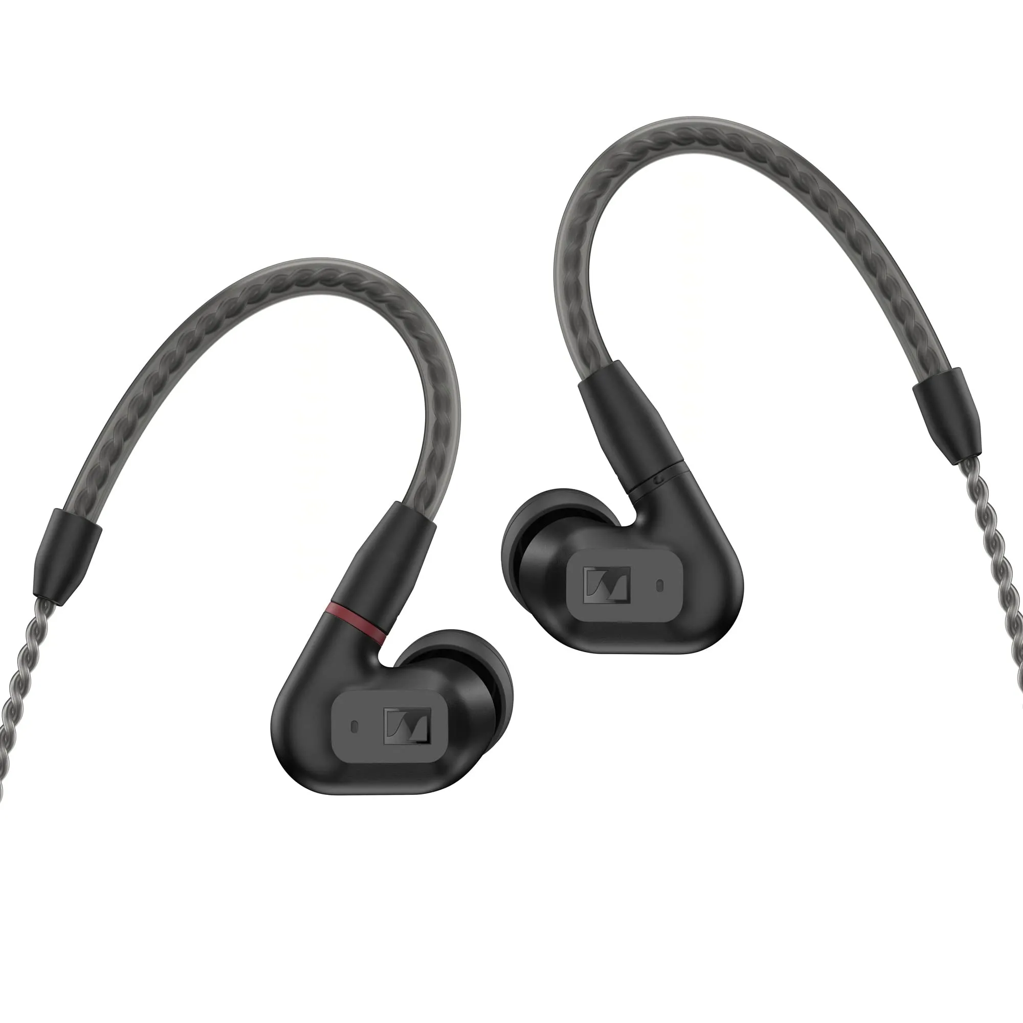 Sennheiser IE 200 In-Ear Audiophile Headphones - TrueResponse Transducers, Adjustable Fit, Black