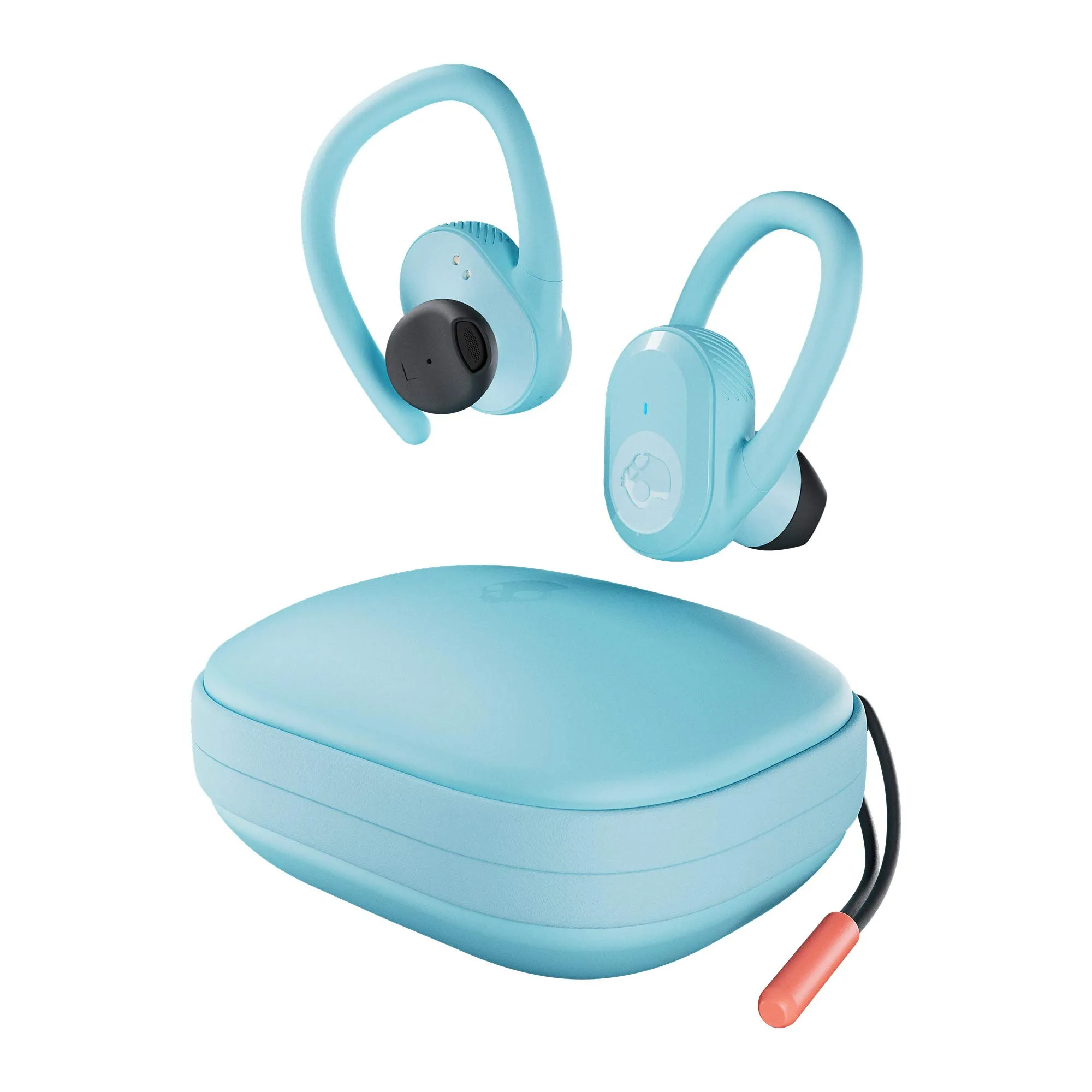 Skullcandy Push Ultra True Wireless Earbuds - Bleached Blue, 41 Hours Battery, Waterproof