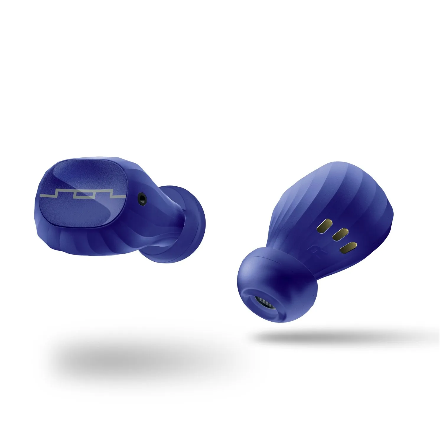 SOL REPUBLIC Amps Air 2.0 Waterproof Wireless Bluetooth Earbuds, Blue, Premium Sound & Design