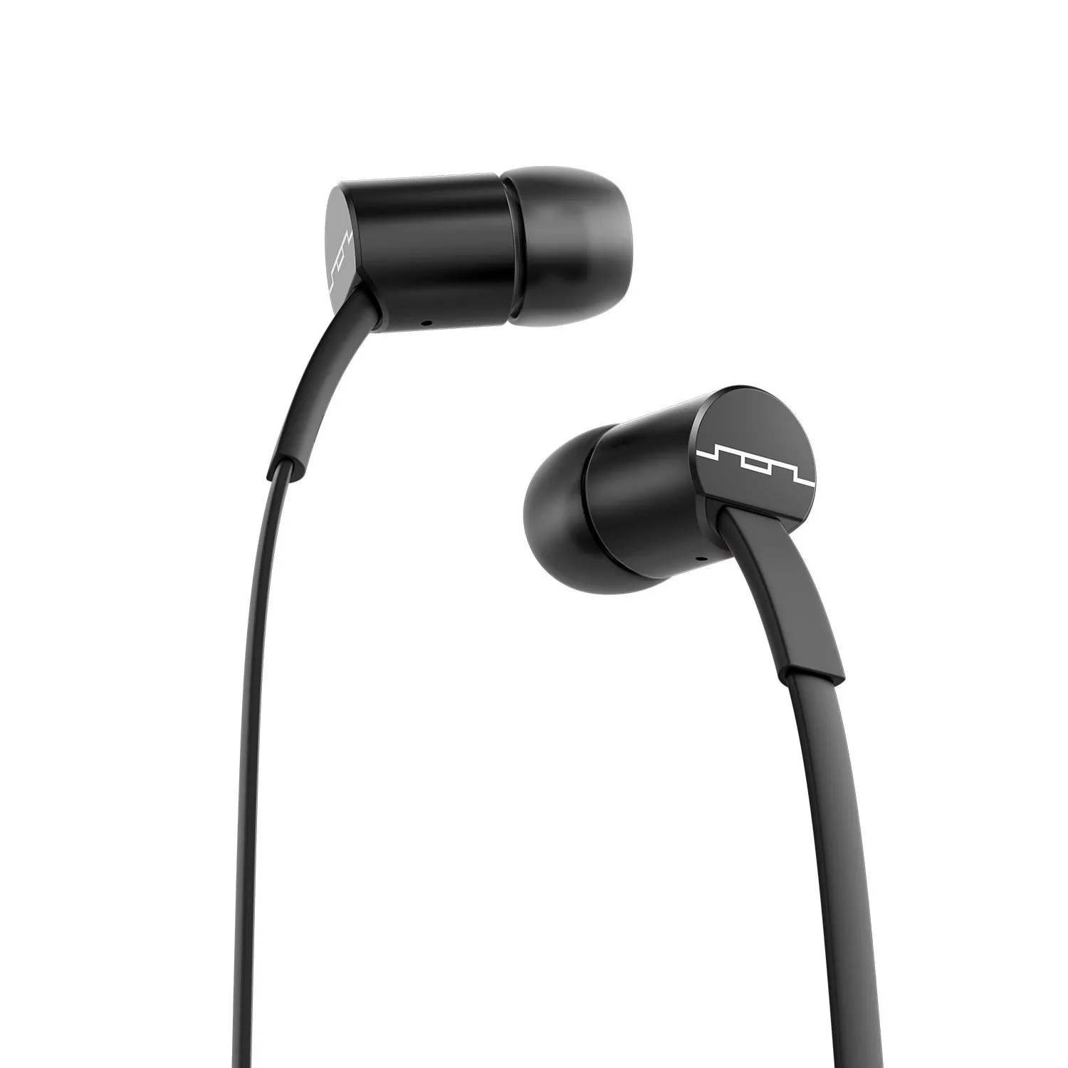 SOL REPUBLIC Jax Wired In-Ear Headphones, Android Compatible, Tangle Free, Black