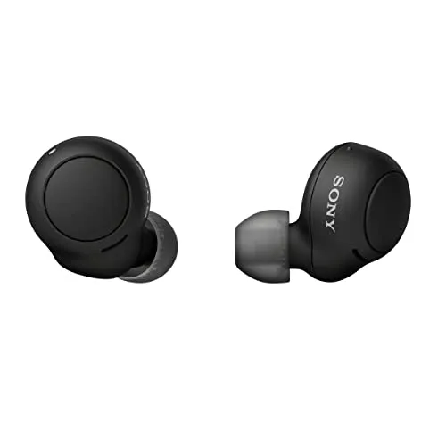 Sony WF-C500 Wireless Earbuds - Bluetooth, IPX4 Water Resistant, 10hr Battery, Black