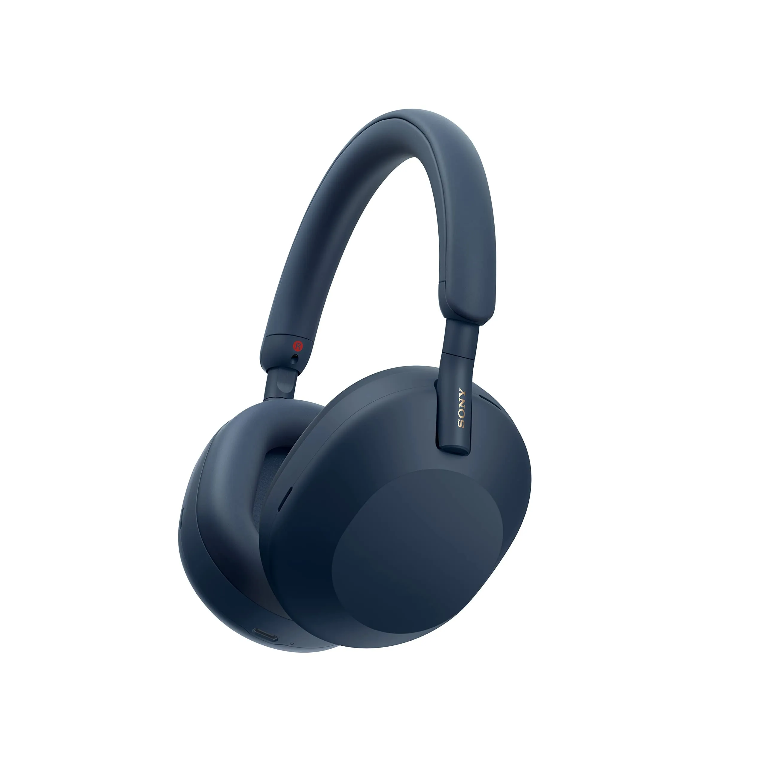 Sony WH-1000XM5 Wireless Noise Canceling Headphones, Midnight Blue, Auto Noise Canceling Optimizer