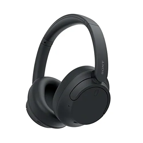 Sony WH-CH720N Noise Canceling Wireless Headphones, Bluetooth Over Ear, Black, Long Battery Life