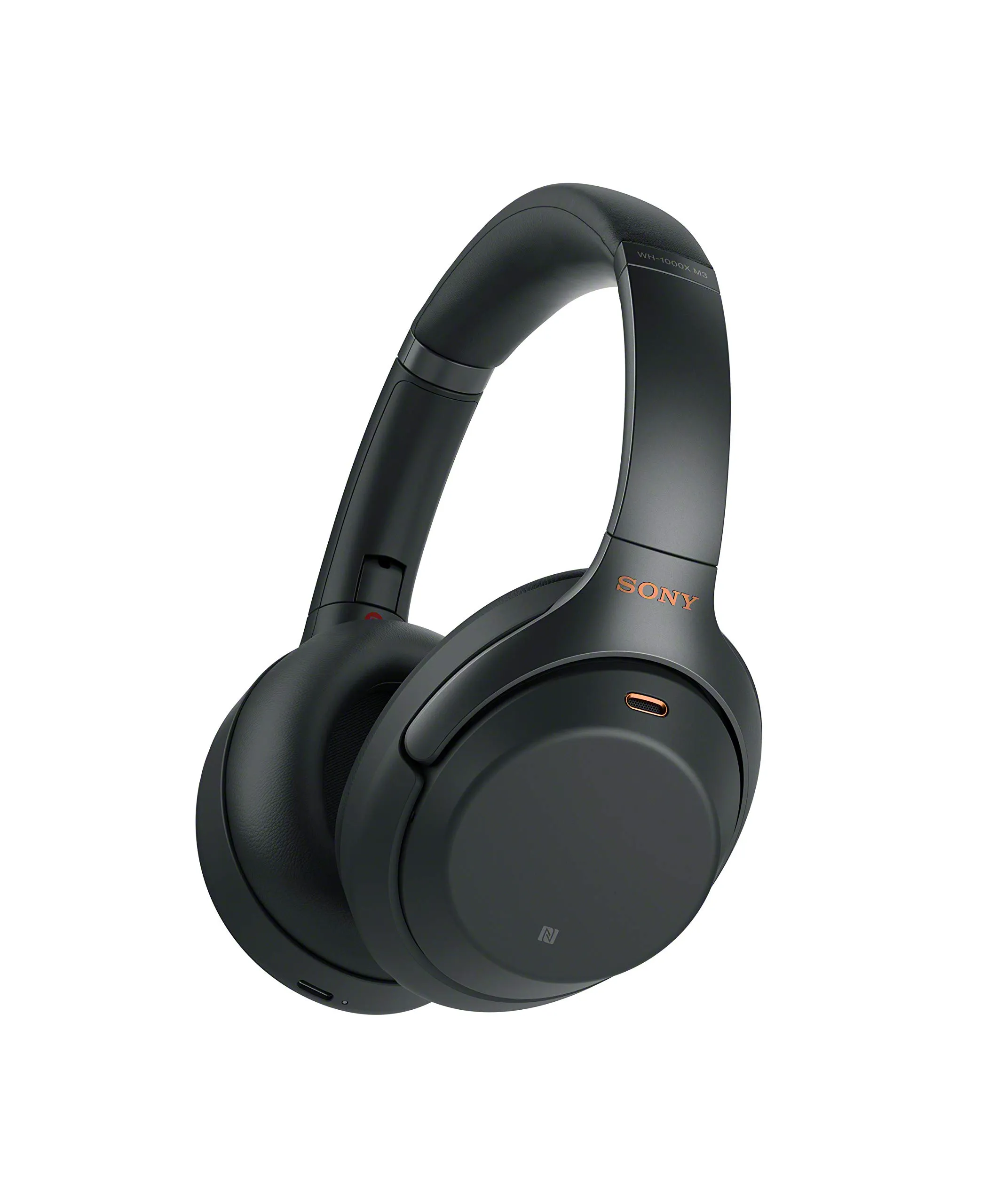 SONY WH1000XM3 Bluetooth Wireless Noise Canceling Headphones, Black - Hi-Res Audio, Adaptive Sound