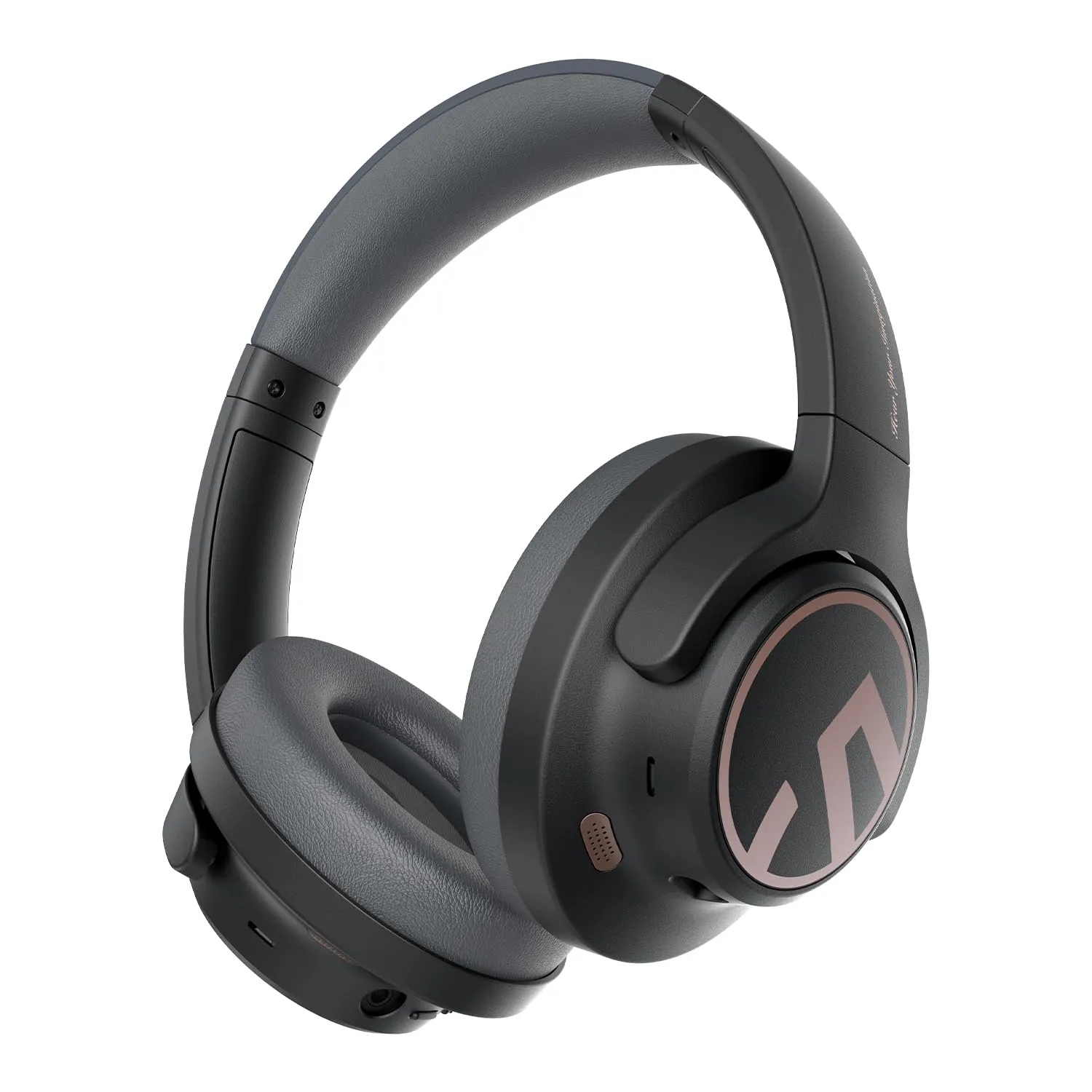 SoundPEATS Space Hybrid Active Noise Cancelling Headphones, Wireless Over Ear, 123H Playtime