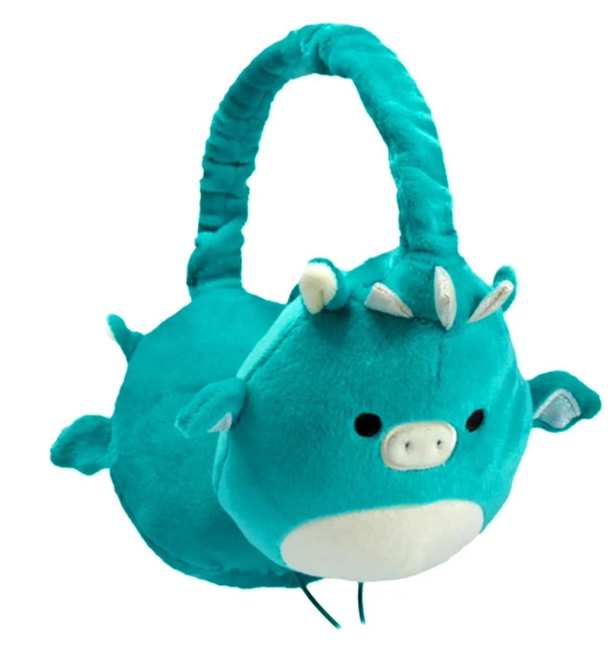 Squishmallows Tatiana Plush Wired Headphones - Lightweight, Soft Cushion, Compatible with iPod/iPhone