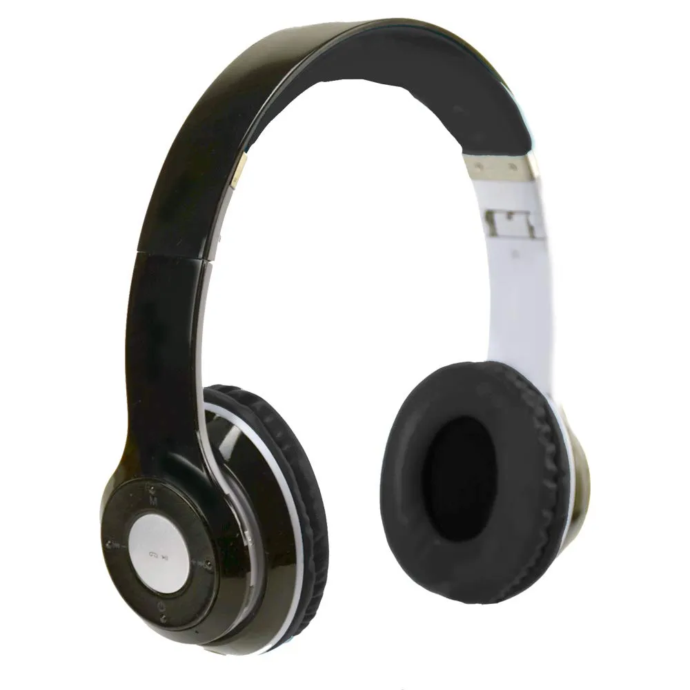 Stylish Foldable Bluetooth Headphones - Lightweight Wireless On-Ear Headset with Microphone