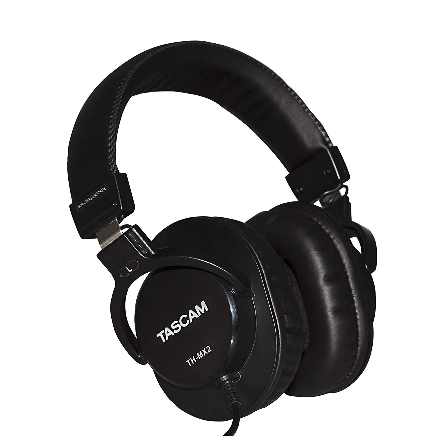 Tascam TH-MX2 Closed-Back Studio Mixing Headphones - Lightweight, Padded, 40mm Driver, 9.8ft Cable