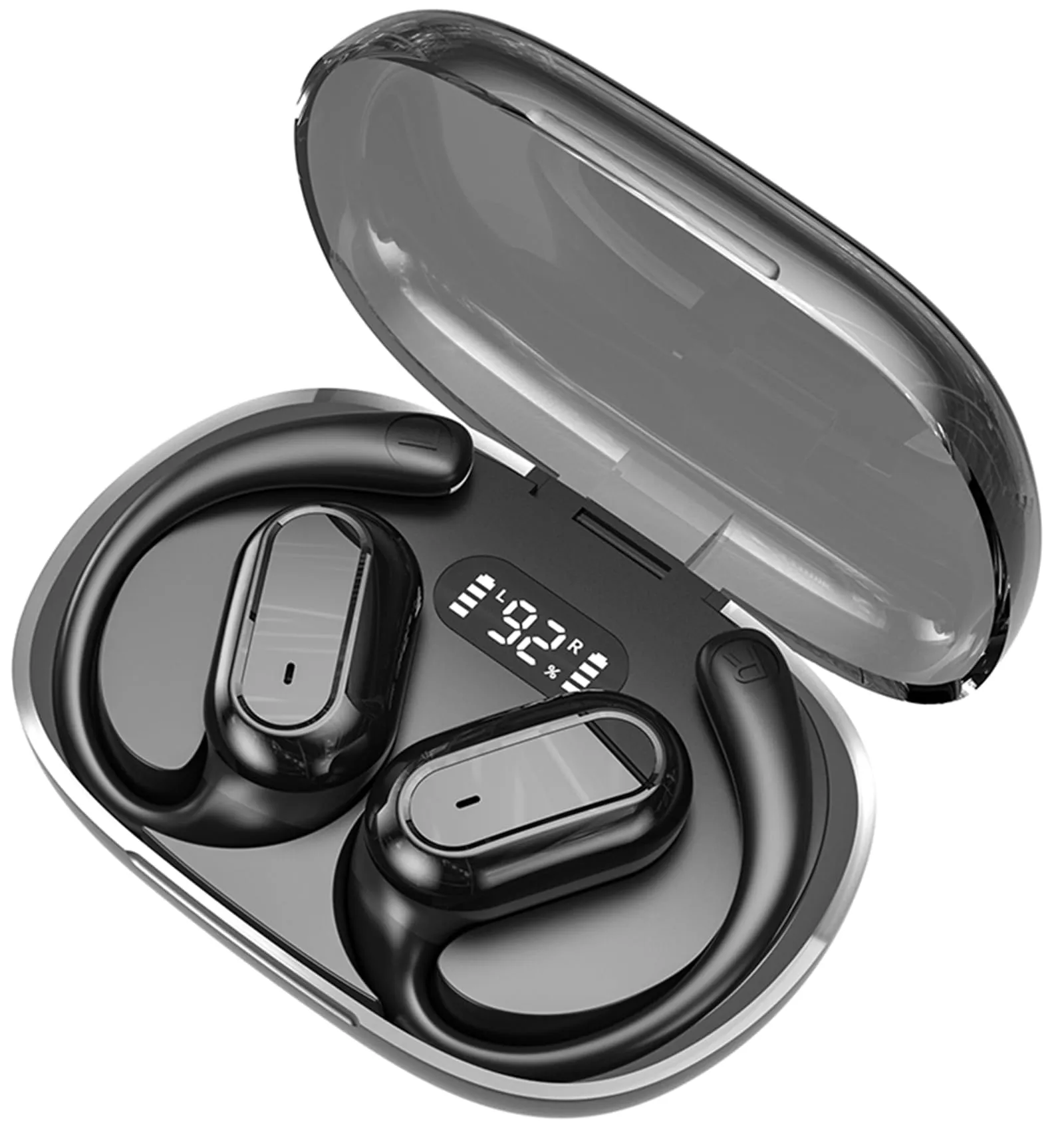 True Wireless Earbuds, Bluetooth 5.3 Waterproof Touch Control, 120 Hours Playtime, IP7 Headset