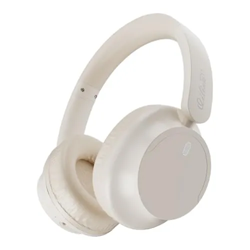 Ulian Bluetooth 5.3 Wireless Headphone, HiFi Stereo, 50H Playtime, Noise Cancelling, Lightweight