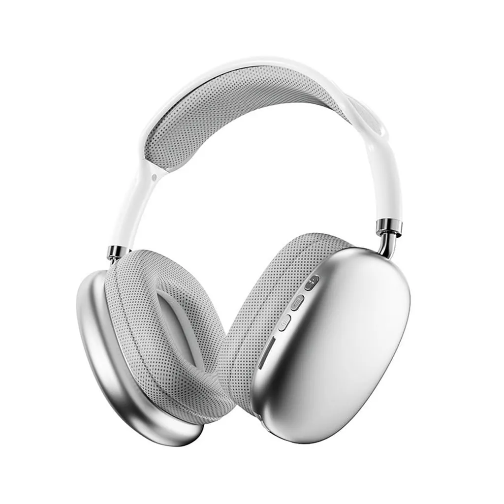 Upgraded Quality Over-Ear Bluetooth Headphones - White, Wireless, Extended Battery Life, Premium Sound