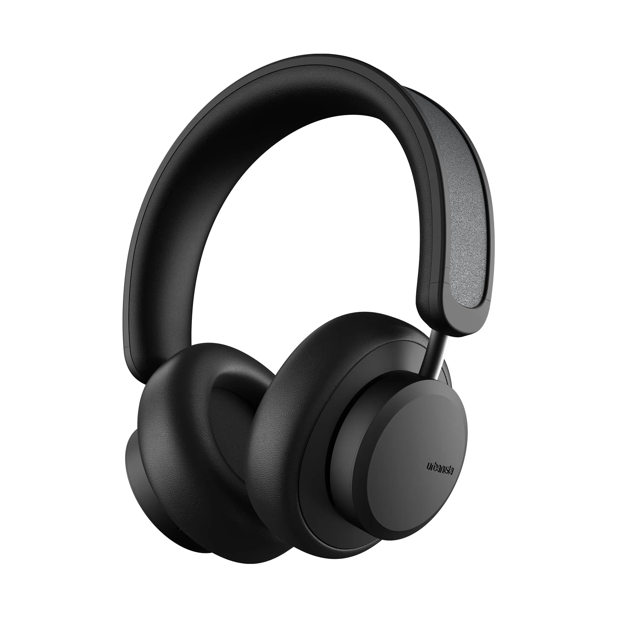 Urbanista Los Angeles Solar Powered Noise Cancelling Headphones - Midnight Black, Bluetooth 5.0