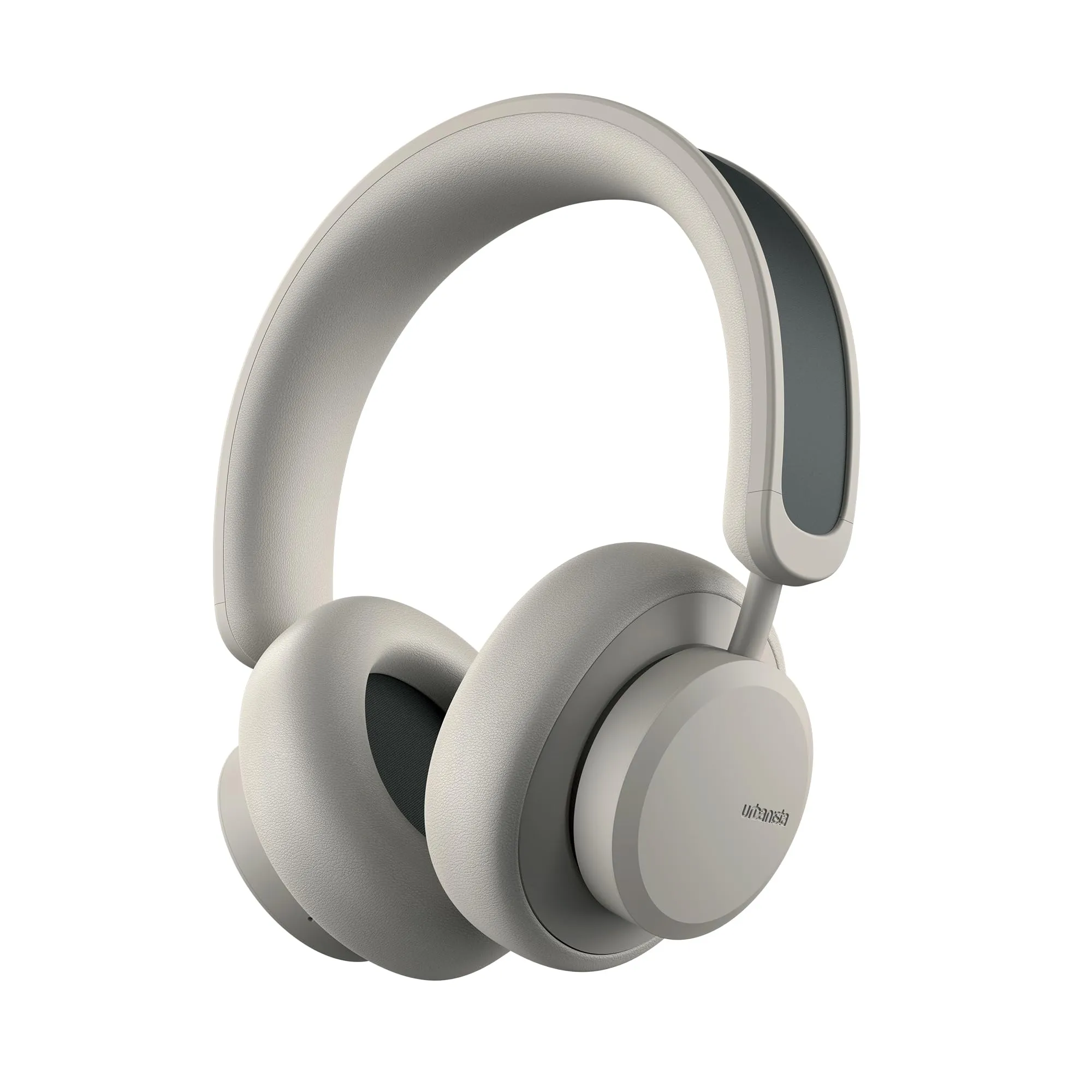 Urbanista Los Angeles Solar Powered Noise Cancelling Headphones, Desert Gray, Infinite Playtime