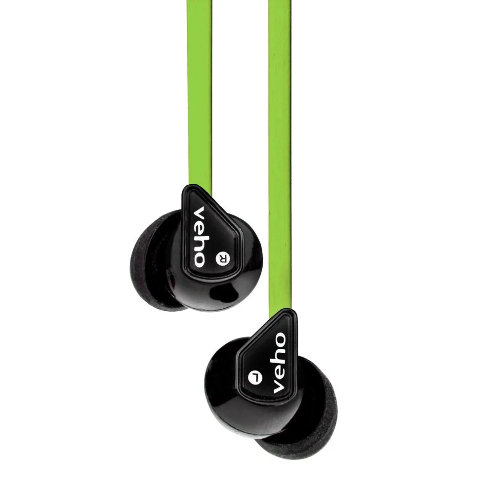 Veho Z-1 Green in-Ear Headphones