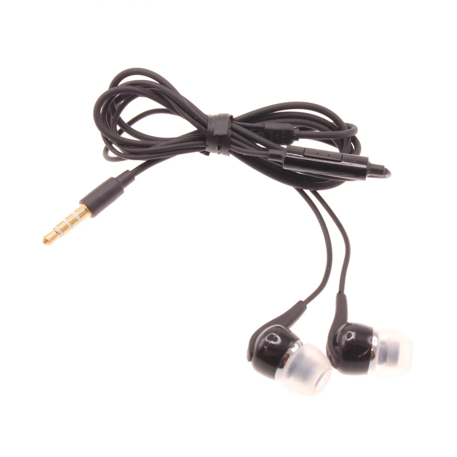 Wired Earphones Headphones Handsfree Mic 3.5mm Headset Earbuds for T-Mobile REVVL Black