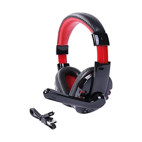 Wireless Bluetooth 4.2 Over Ear Earphone, Noise-Canceling, Deep Bass Gaming Headphones