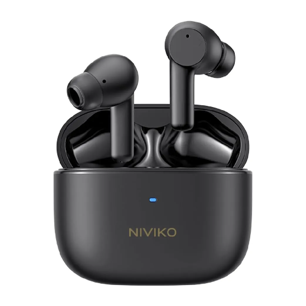 Wireless Bluetooth 5.3 Earbuds, IPX7 Waterproof, 120H Playtime, Touch Control, Noise Canceling