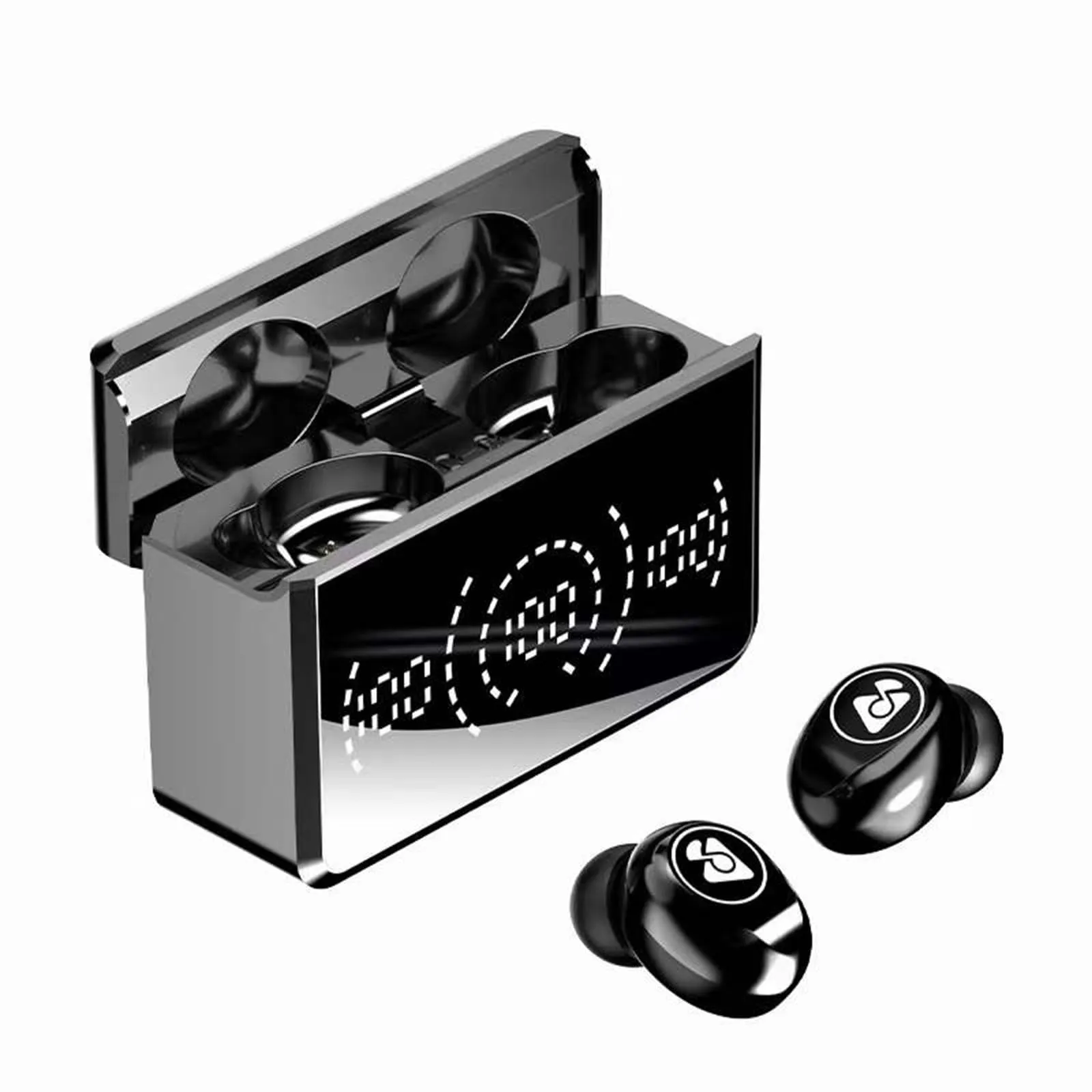 Wireless Bluetooth Earbuds V5.4, Sweatproof True Wireless Earphones, Noise-Cancelling Headphones