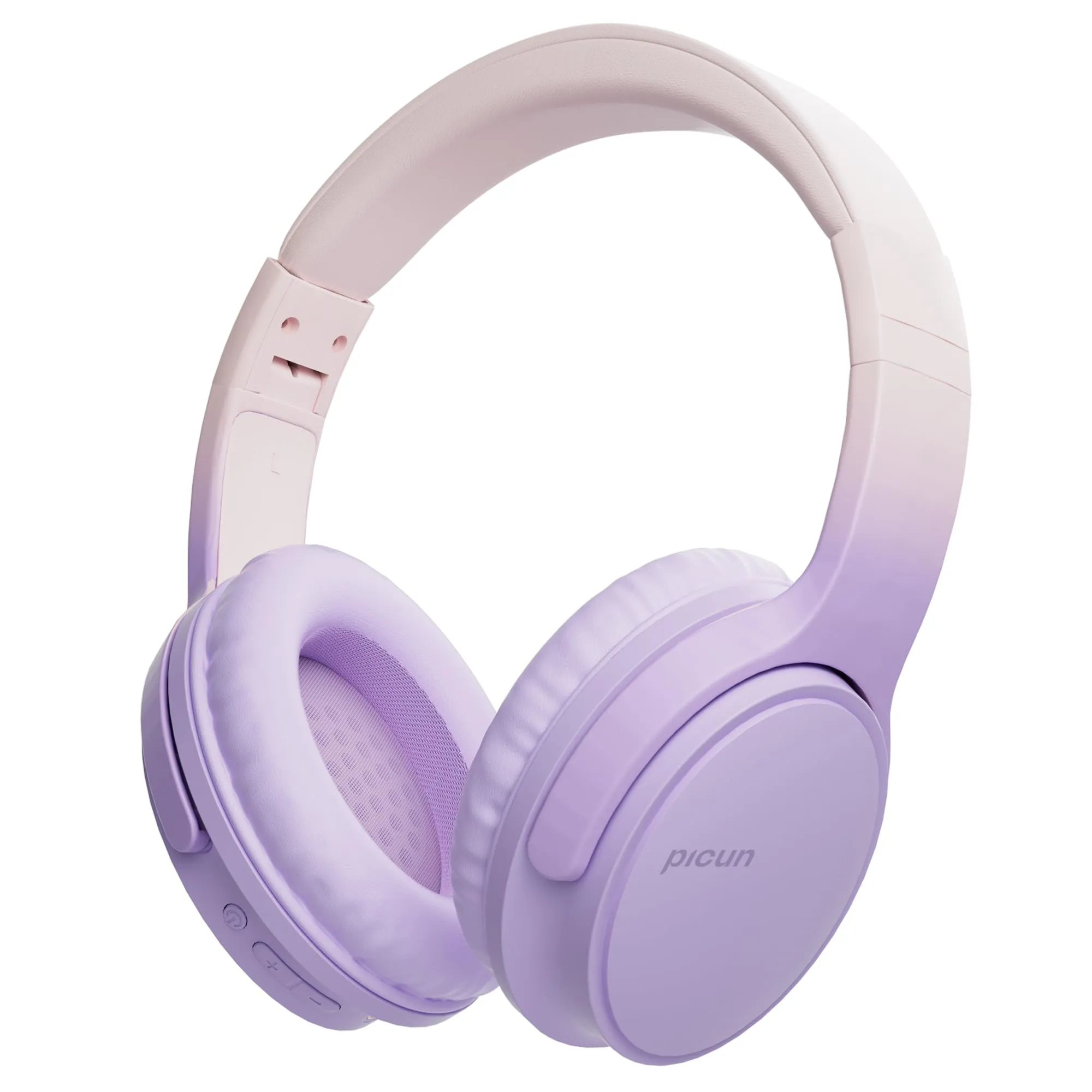 Wireless Bluetooth Over Ear Headphones, 60H Playtime, Touch Control, Purple, Hi-Fi Audio, Lightweight