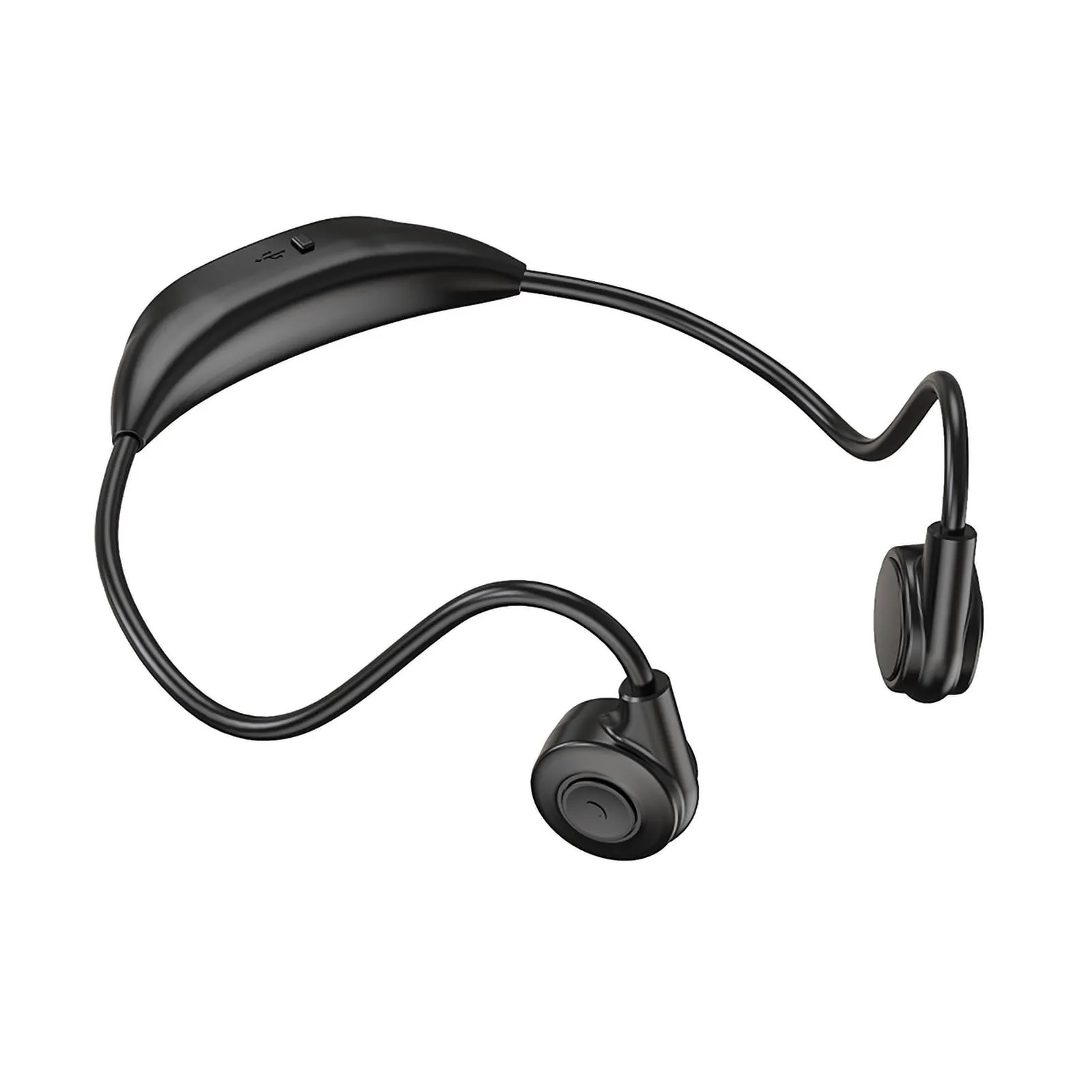 Wireless Bone Conduction Headphones Bluetooth 5.3 - Open Ear Earbuds, Lightweight, Waterproof, Xmenha