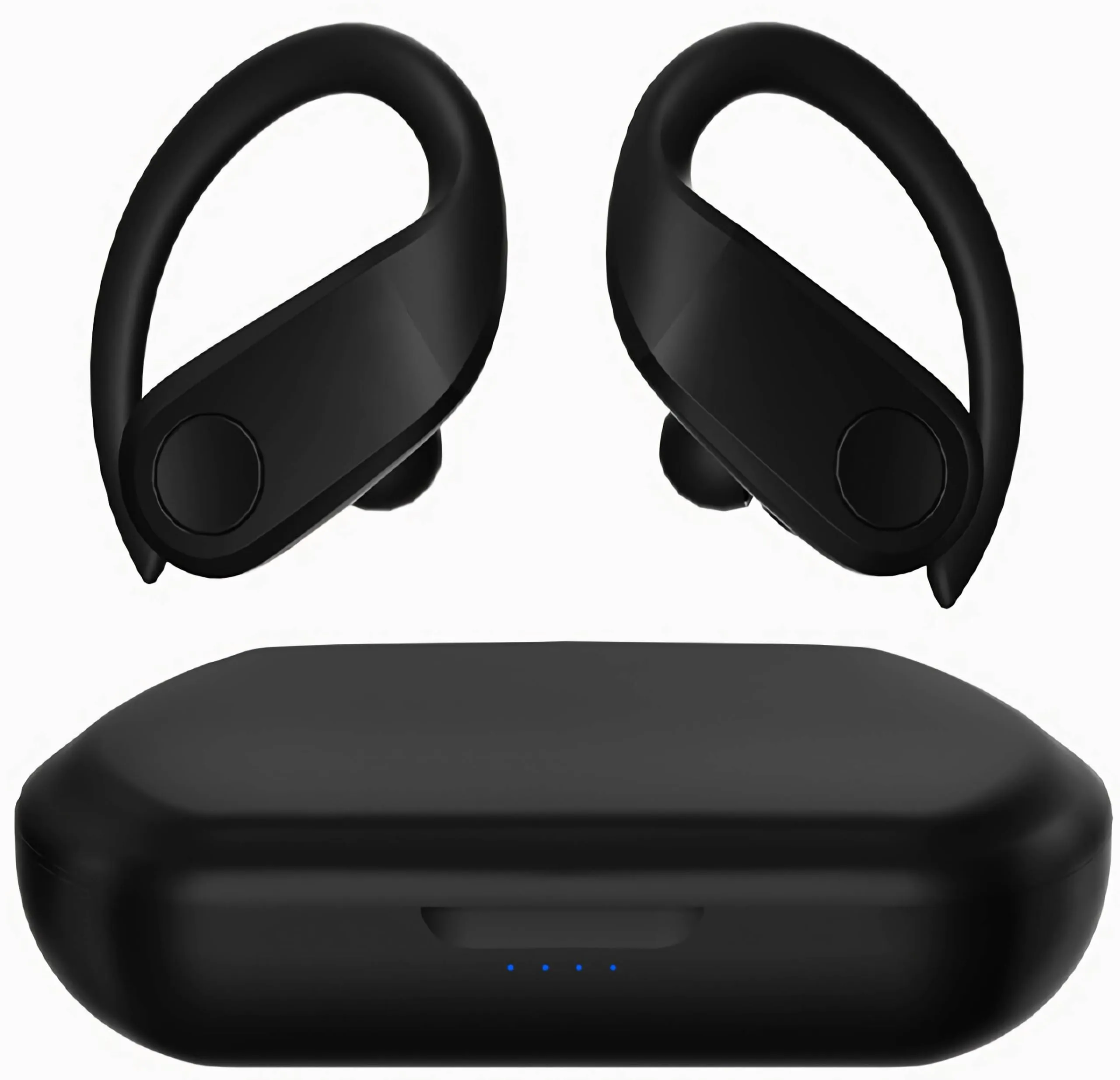 Wireless Earbuds Bluetooth Headphones - 48H Playtime, IPX7 Waterproof, Smart Touch Control, Black