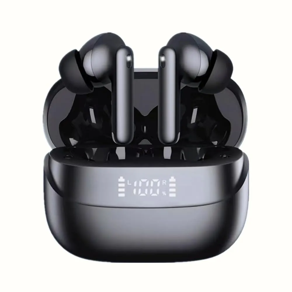 Wireless Earbuds Bluetooth Headphones, IPX7 Waterproof, 36Hrs Battery, Clear Call Sound, Black